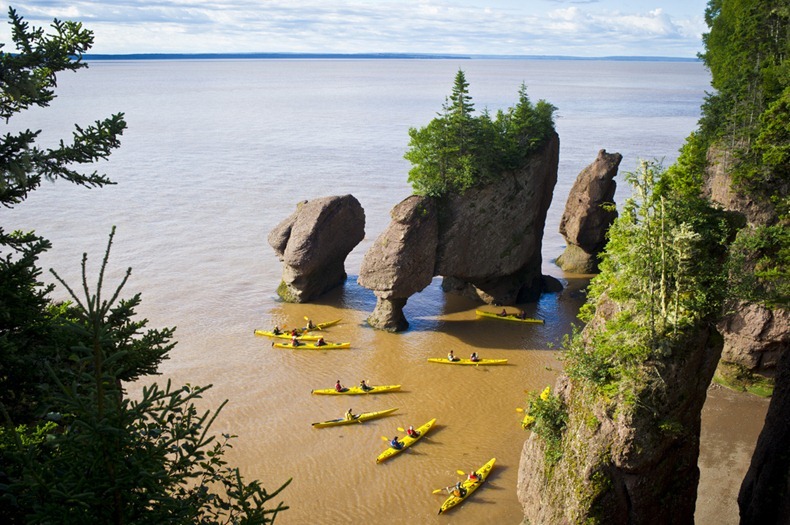 Canada’s Bay of Fundy, the joy of walking on the ocean’s floor