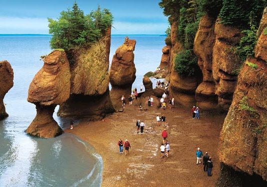 Canada’s Bay of Fundy, the joy of walking on the ocean’s floor