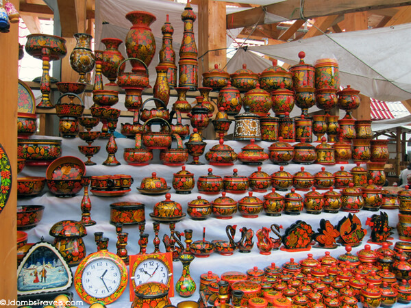 Izmaylovo, the largest Russian Flea market