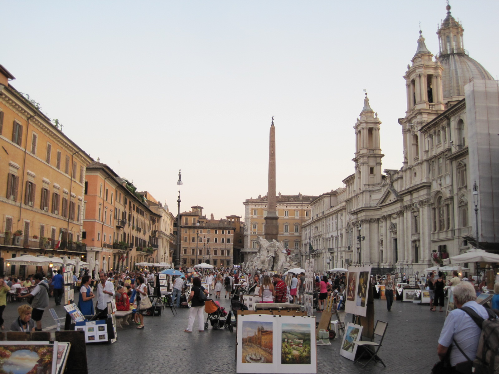 Piazza Navona, Rome Liveliest square