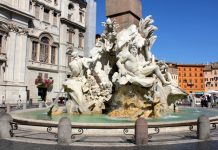 Piazza Navona Rome Liveliest square