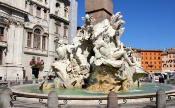 Piazza Navona Rome Liveliest square