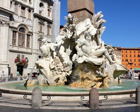 Piazza Navona Rome Liveliest square