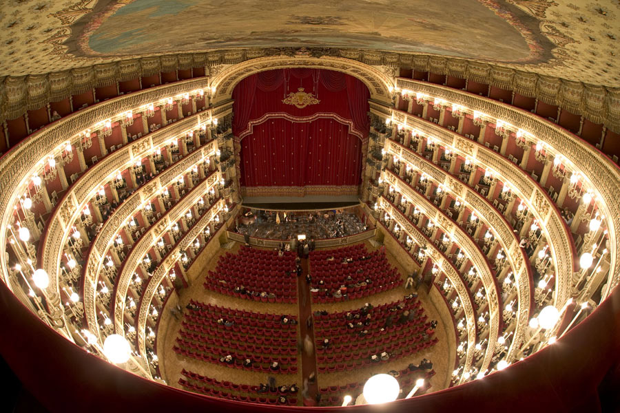 Teatro di San Carlo, the oldest opera house in the world 