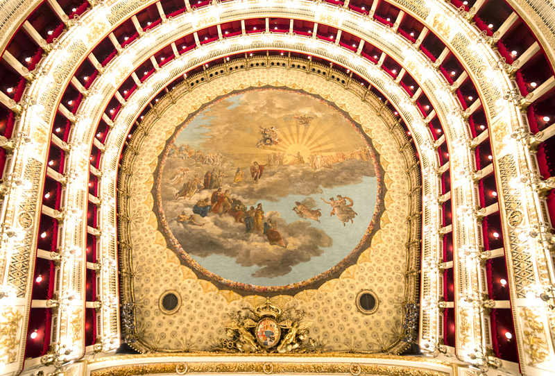 Teatro di San Carlo, the oldest opera house in the world