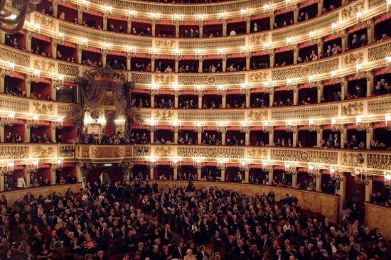Teatro di San Carlo, the oldest opera house in the world.