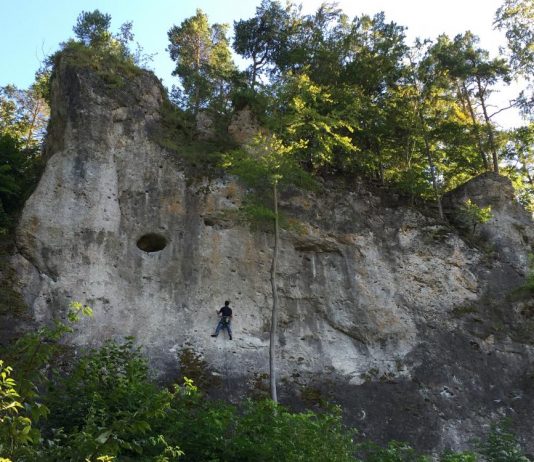 Beautiful rock climbing spots
