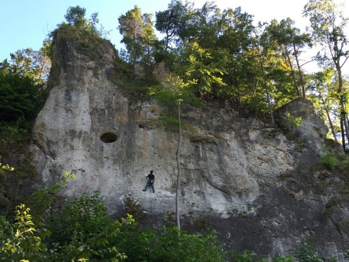 Beautiful rock climbing spots