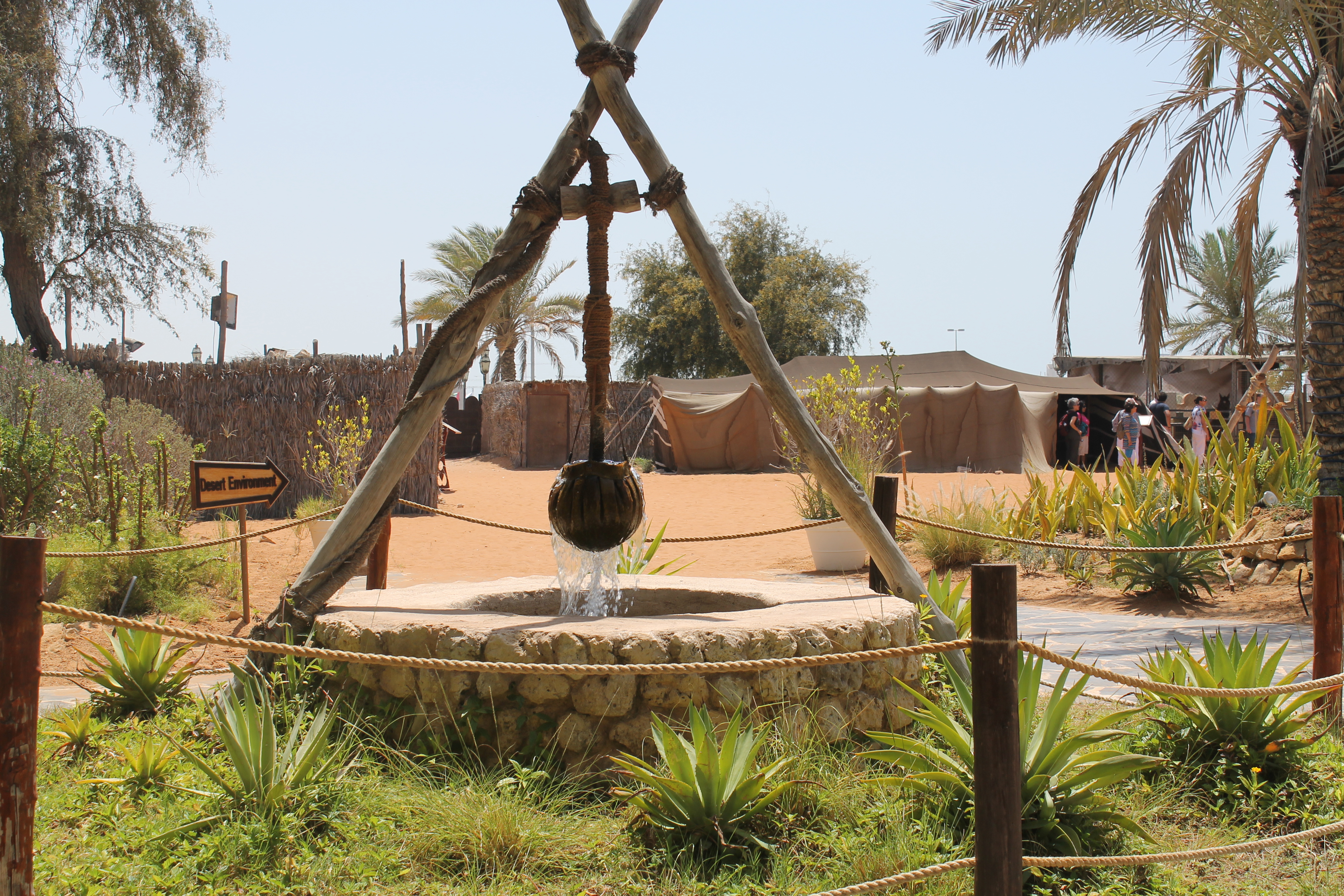 The Heritage village in Abu Dhabi