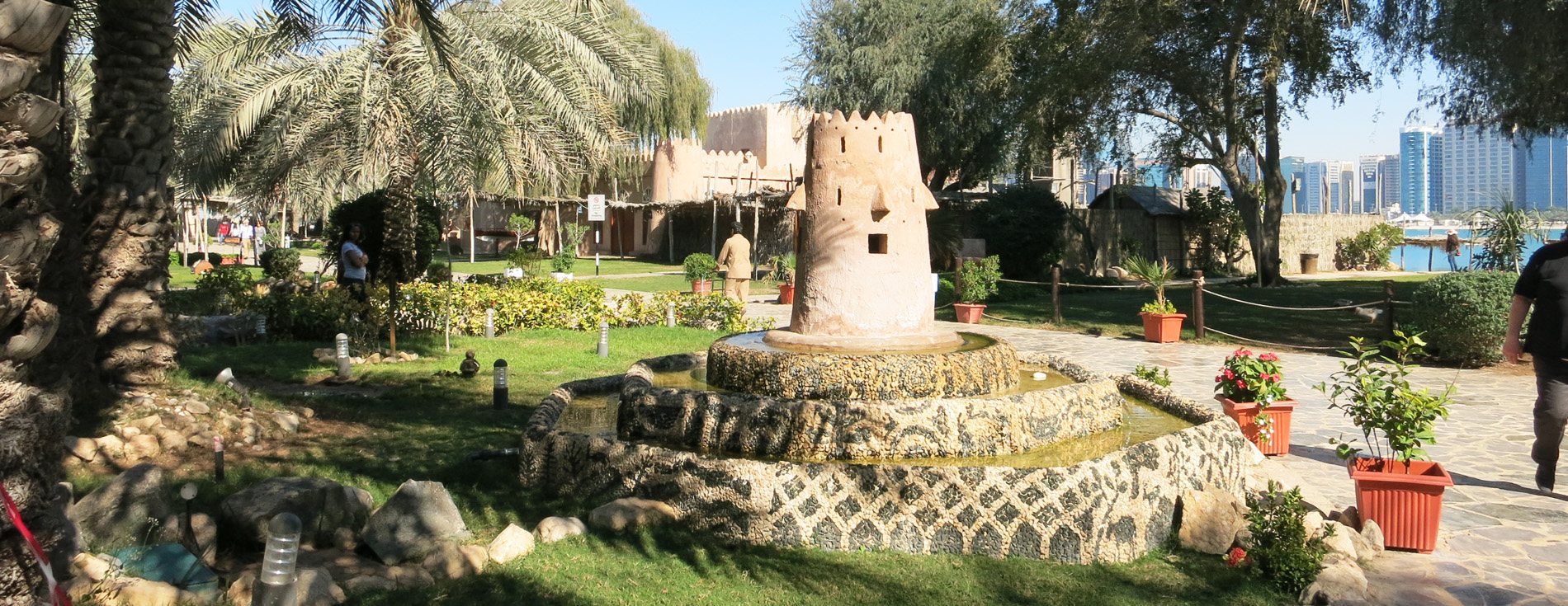 The Heritage village in Abu Dhabi