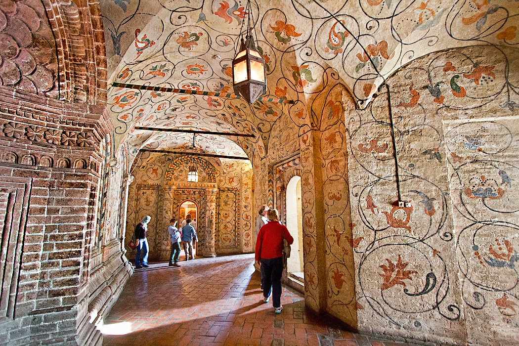 The unique architecture of Saint Basil's Cathedral in Moscow