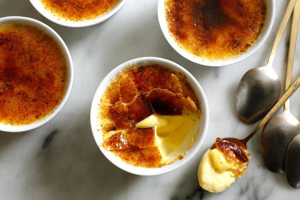 Famous French foods you must try at least once in France - Creme Brulee