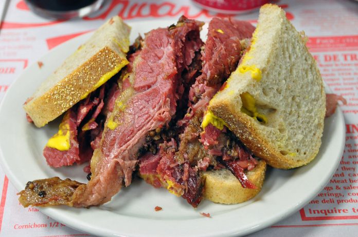 Montreal-style Smoked Meat - delicious Canadian traditional foods